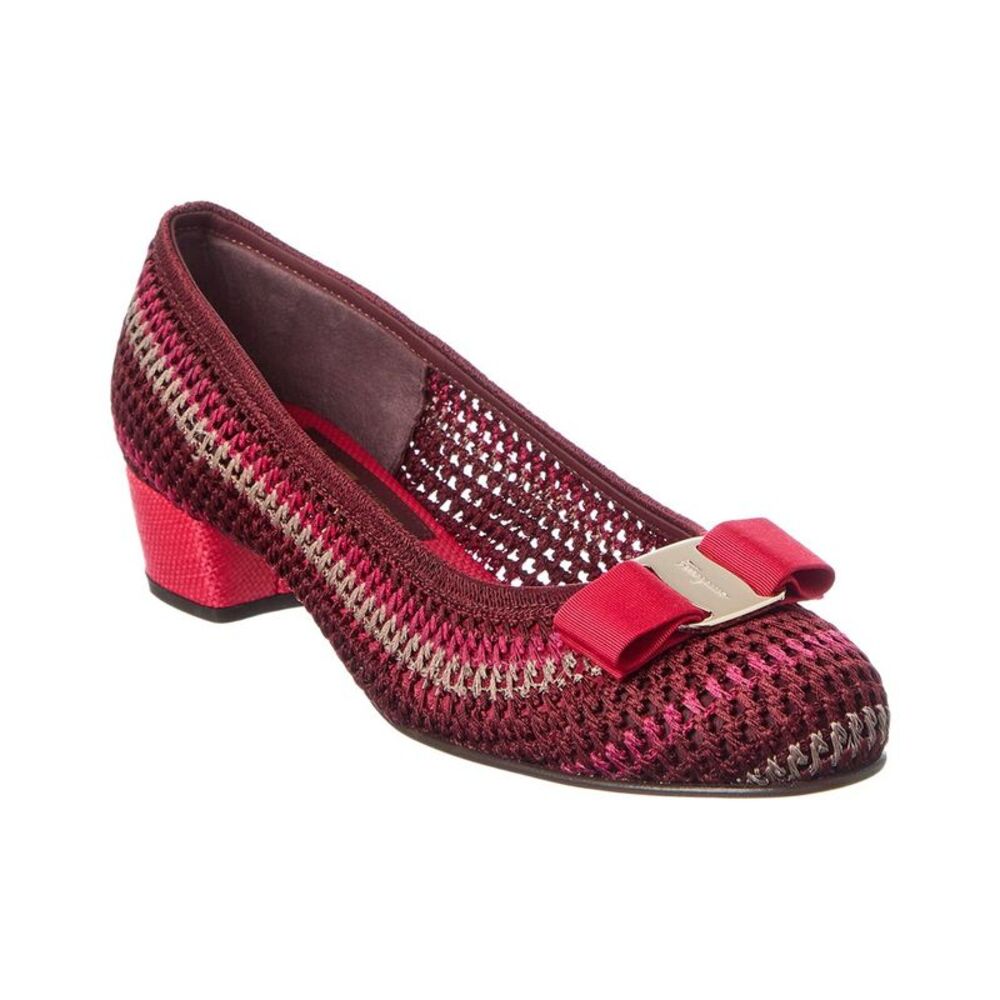Ferragamo 25 Canvas Pump, Multi